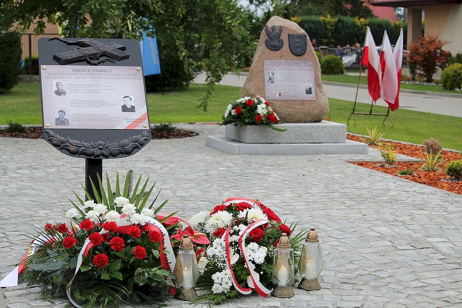 Żabno, 17.09.2020. Uroczystość upamiętniająca ofiary zbrodni katyńskiej. Fot. Monika Wojtyca (IPN)