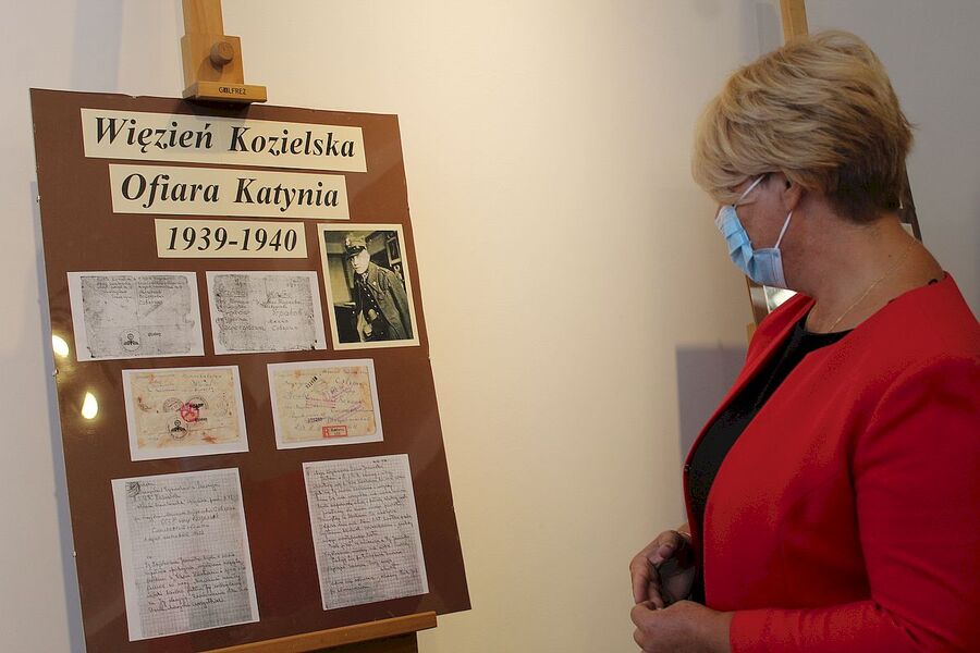 Żabno, 17.09.2020. Uroczystość upamiętniająca ofiary zbrodni katyńskiej. Fot. Monika Wojtyca (IPN)