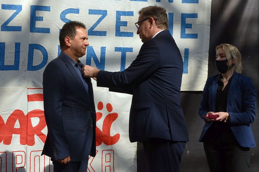 40-lecie NZS. Uroczystość w Krakowie. Fot. Janusz Ślęzak (IPN)