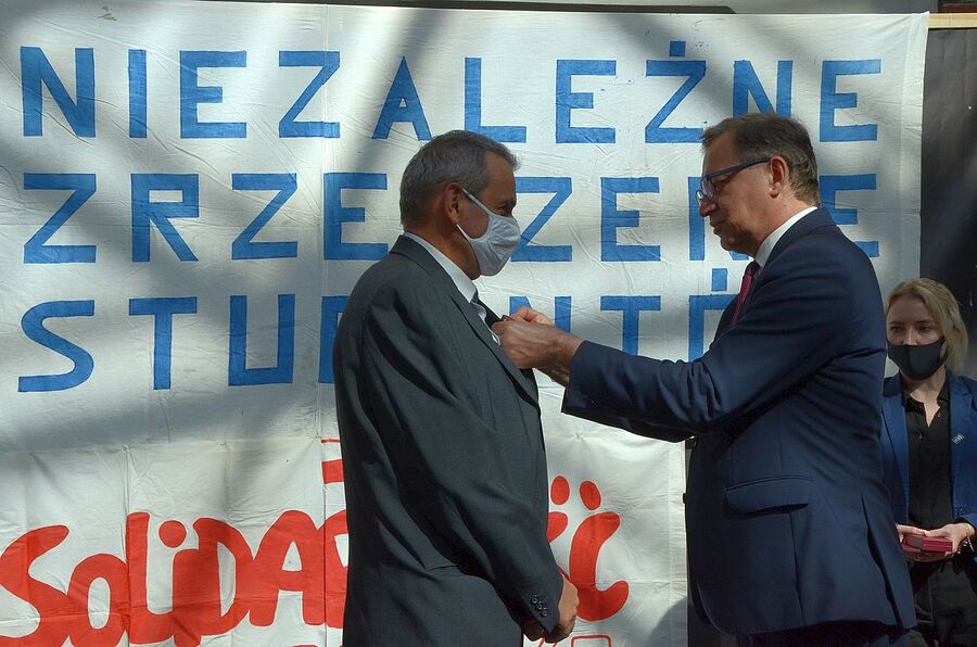 40-lecie NZS. Uroczystość w Krakowie. Fot. Janusz Ślęzak (IPN)