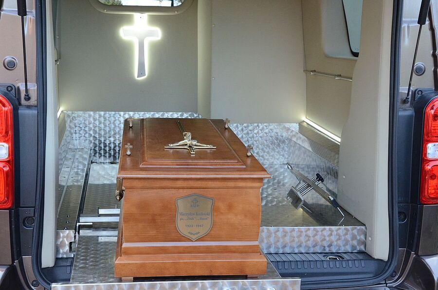 Rzyki, 19.09.2020. Uroczystości pogrzebowe ppor. Mieczysława Kozłowskiego. Fot. Janusz Ślęzak (IPN)