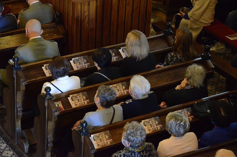 Rzyki, 19.09.2020. Uroczystości pogrzebowe ppor. Mieczysława Kozłowskiego. Fot. Janusz Ślęzak (IPN)