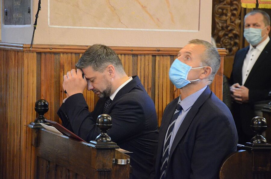 Rzyki, 19.09.2020. Uroczystości pogrzebowe ppor. Mieczysława Kozłowskiego. Fot. Janusz Ślęzak (IPN)