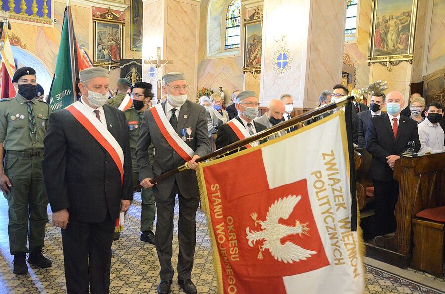 Rzyki, 19.09.2020. Uroczystości pogrzebowe ppor. Mieczysława Kozłowskiego. Fot. Janusz Ślęzak (IPN)