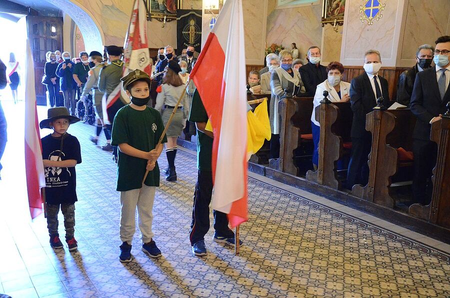 Rzyki, 19.09.2020. Uroczystości pogrzebowe ppor. Mieczysława Kozłowskiego. Fot. Janusz Ślęzak (IPN)