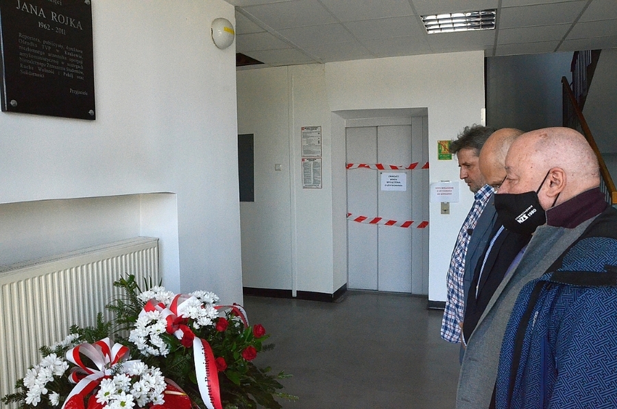 22.09.2020 w Krakowie uczczono pamięć nieżyjących działaczy NZS. Fot. Janusz Ślęzak (IPN)