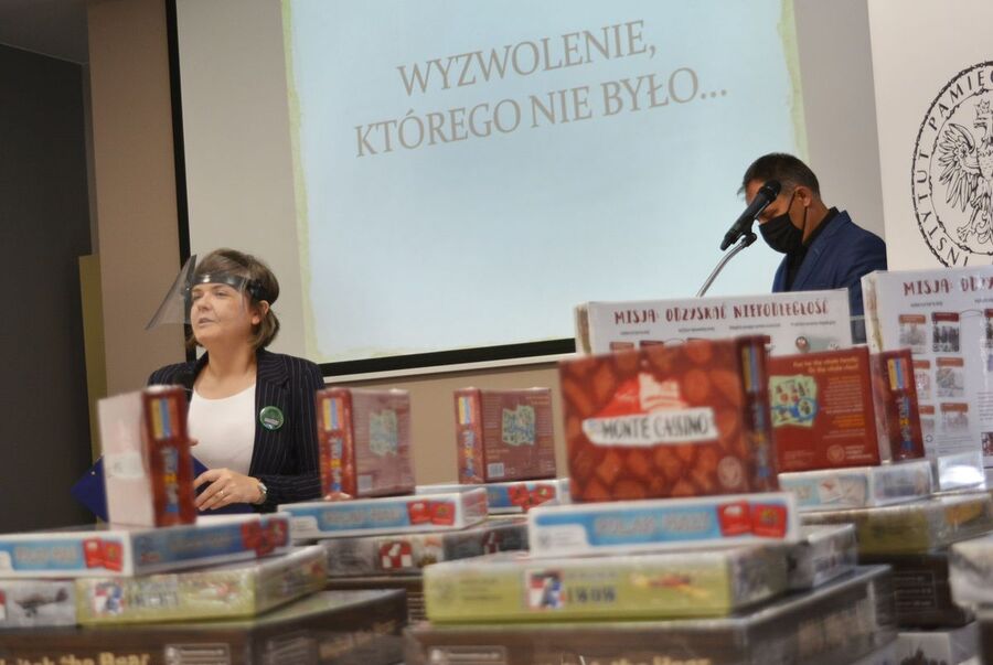 25.09.2020. Podsumowanie cyklu konferencji edukacyjnych w Kielcach. Fot. Katarzyna Pronobis (IPN)