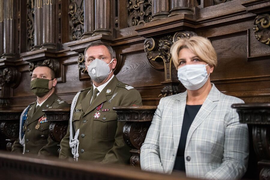 27.09.2020. Dzień Polskiego Państwa Podziemnego w Krakowie. Fot. Agnieszka Masłowska (IPN)