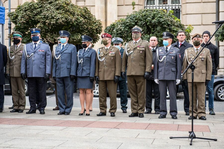27.09.2020. Dzień Polskiego Państwa Podziemnego w Krakowie. Fot. Agnieszka Masłowska (IPN)