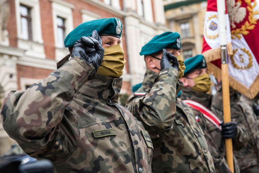 27.09.2020. Dzień Polskiego Państwa Podziemnego w Krakowie. Fot. Agnieszka Masłowska (IPN)