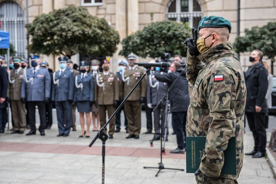 27.09.2020. Dzień Polskiego Państwa Podziemnego w Krakowie. Fot. Agnieszka Masłowska (IPN)