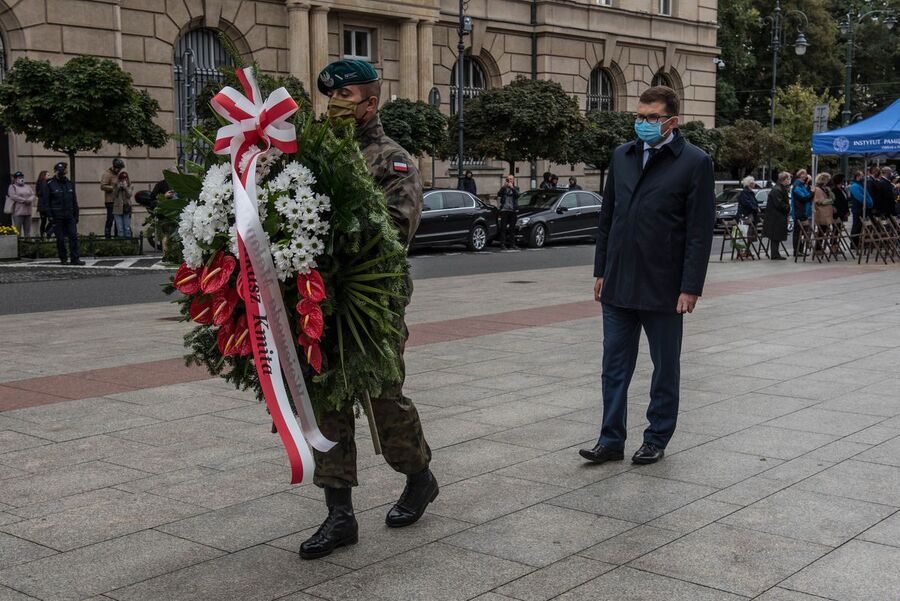 27.09.2020. Dzień Polskiego Państwa Podziemnego w Krakowie. Fot. Agnieszka Masłowska (IPN)