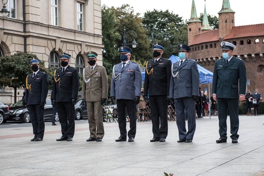 27.09.2020. Dzień Polskiego Państwa Podziemnego w Krakowie. Fot. Agnieszka Masłowska (IPN)