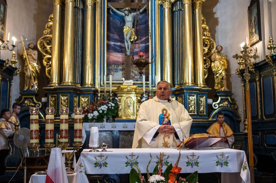 27.09.2020, Morawica. Uroczystości upamiętniające 100. rocznicę Bitwy Warszawskiej. Fot. Agnieszka Masłowska (IPN)