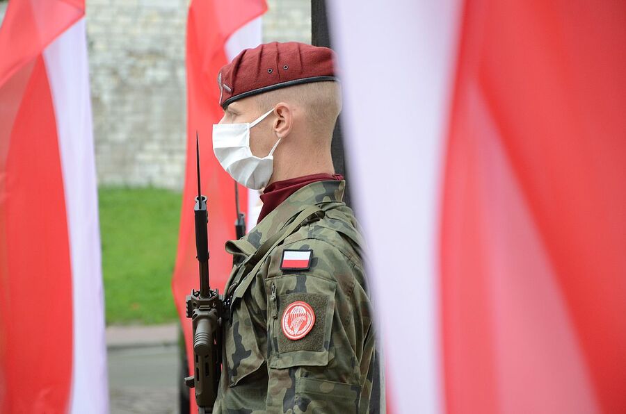 28.09.2020. Krakowskie uroczystości upamiętniające ofiary zbrodni katyńskiej. Fot. Janusz Ślęzak (IPN)