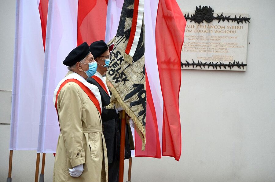 28.09.2020. Krakowskie uroczystości upamiętniające ofiary zbrodni katyńskiej. Fot. Janusz Ślęzak (IPN)