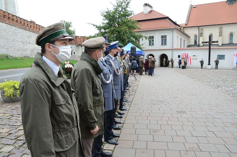 28.09.2020. Krakowskie uroczystości upamiętniające ofiary zbrodni katyńskiej. Fot. Janusz Ślęzak (IPN)