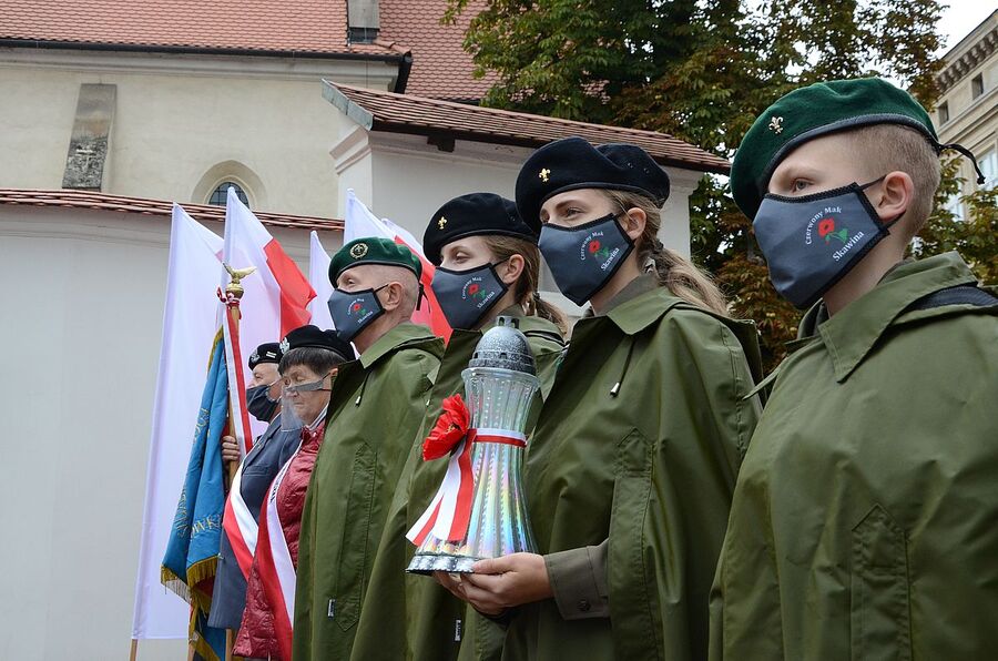 28.09.2020. Krakowskie uroczystości upamiętniające ofiary zbrodni katyńskiej. Fot. Janusz Ślęzak (IPN)