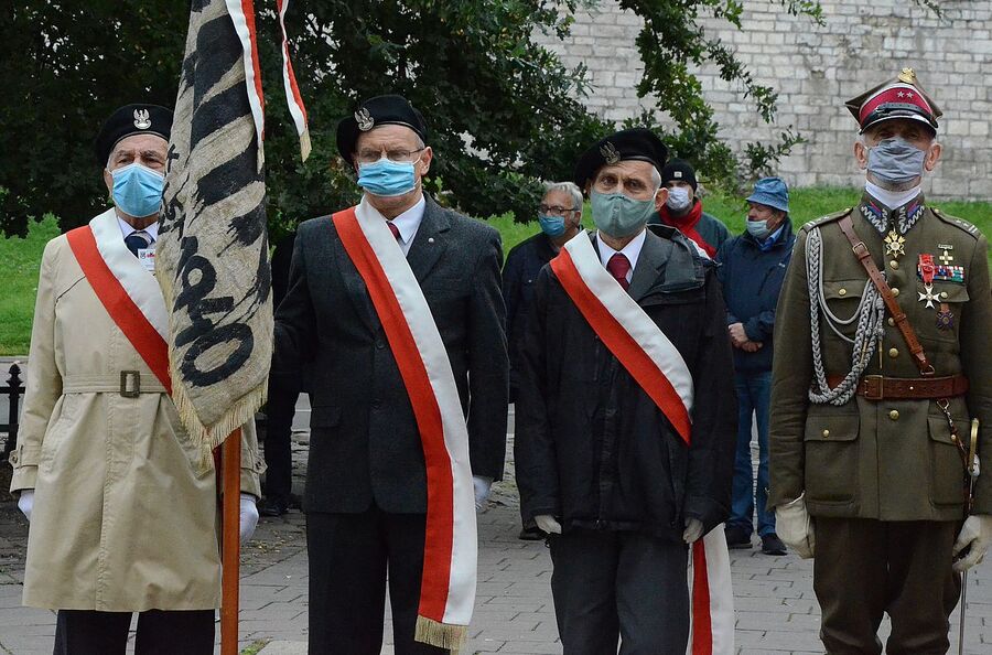 28.09.2020. Krakowskie uroczystości upamiętniające ofiary zbrodni katyńskiej. Fot. Janusz Ślęzak (IPN)