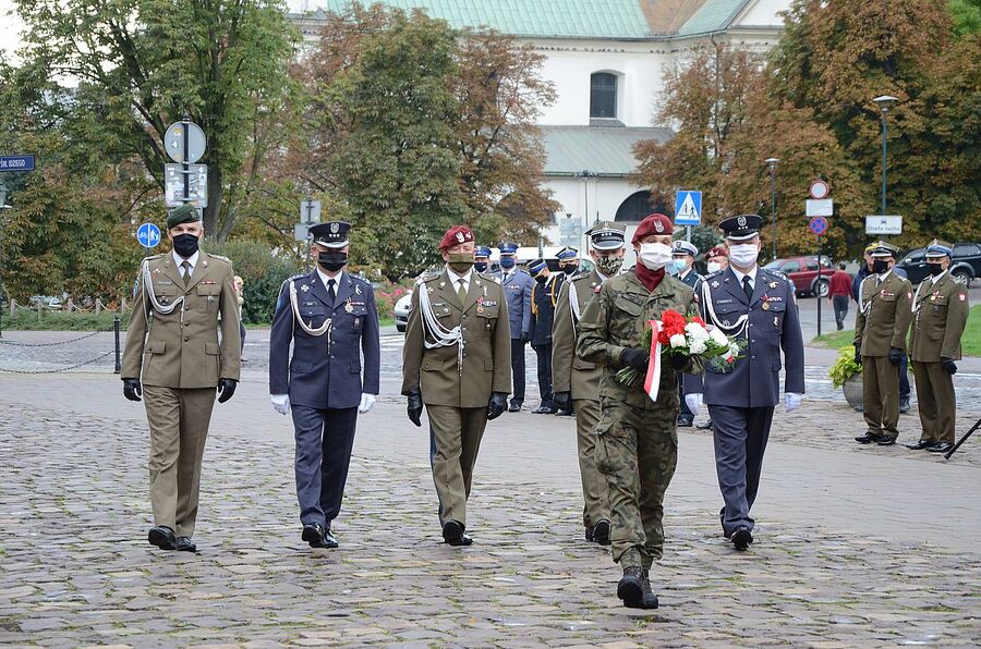28.09.2020. Krakowskie uroczystości upamiętniające ofiary zbrodni katyńskiej. Fot. Janusz Ślęzak (IPN)