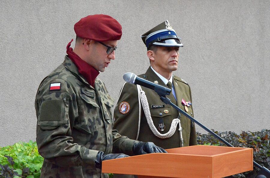 28.09.2020. Krakowskie uroczystości upamiętniające ofiary zbrodni katyńskiej. Fot. Janusz Ślęzak (IPN)