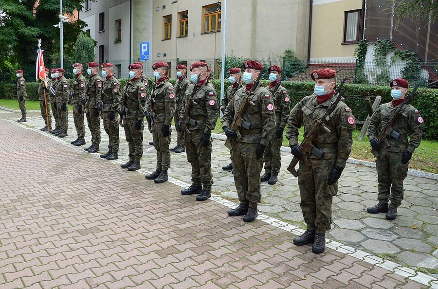 28.09.2020. Krakowskie uroczystości upamiętniające ofiary zbrodni katyńskiej. Fot. Janusz Ślęzak (IPN)