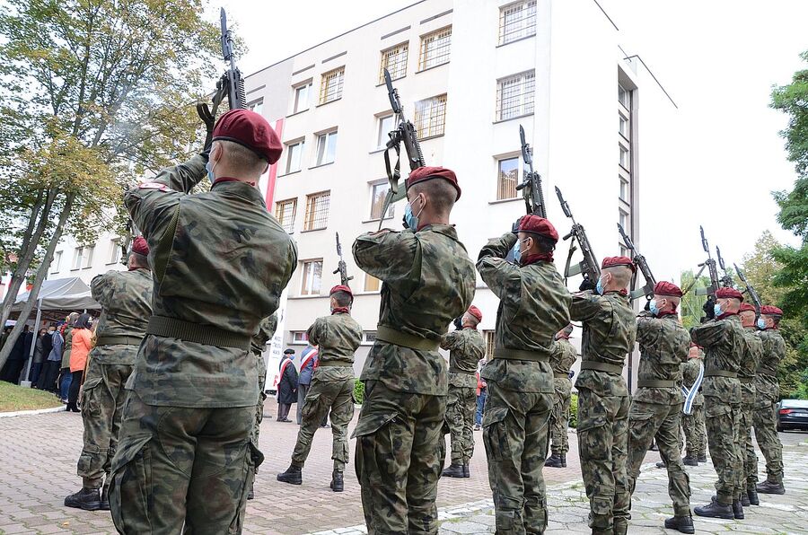 28.09.2020. Krakowskie uroczystości upamiętniające ofiary zbrodni katyńskiej. Fot. Janusz Ślęzak (IPN)