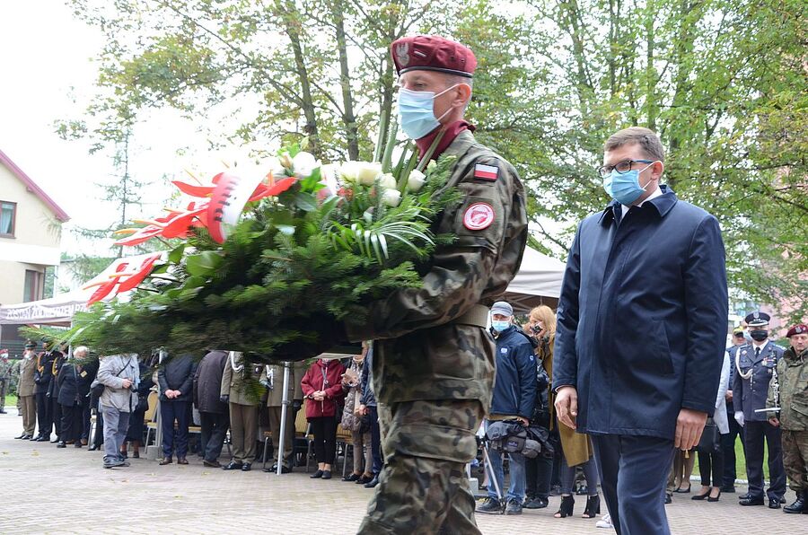 28.09.2020. Krakowskie uroczystości upamiętniające ofiary zbrodni katyńskiej. Fot. Janusz Ślęzak (IPN)