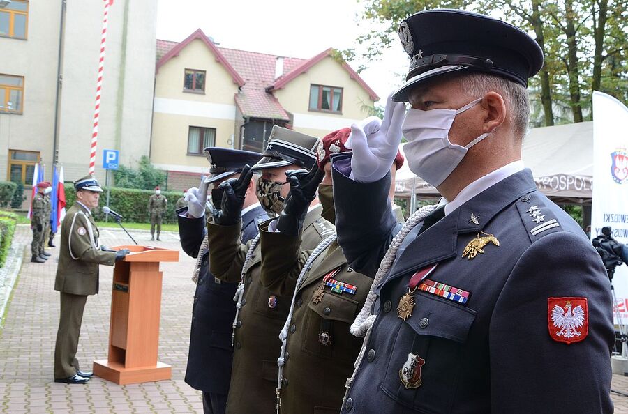 28.09.2020. Krakowskie uroczystości upamiętniające ofiary zbrodni katyńskiej. Fot. Janusz Ślęzak (IPN)