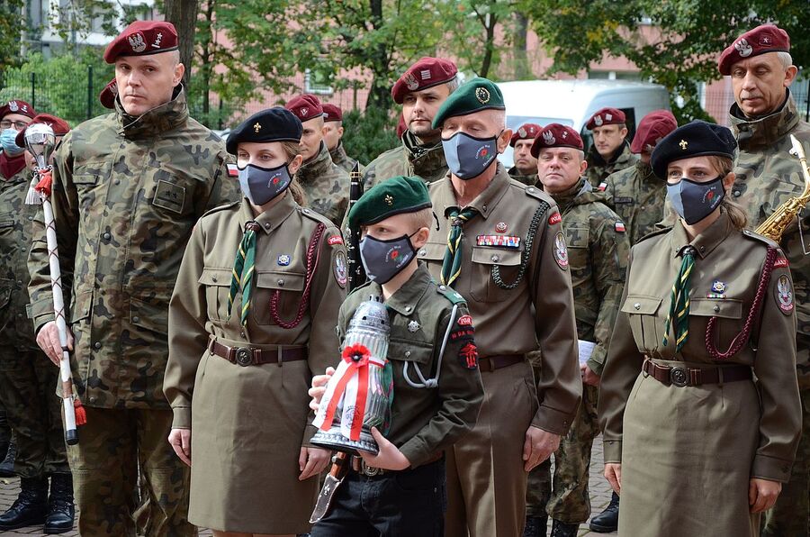 28.09.2020. Krakowskie uroczystości upamiętniające ofiary zbrodni katyńskiej. Fot. Janusz Ślęzak (IPN)