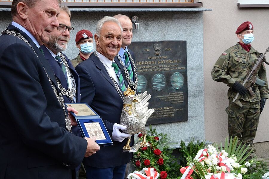 28.09.2020. Krakowskie uroczystości upamiętniające ofiary zbrodni katyńskiej. Fot. Janusz Ślęzak (IPN)