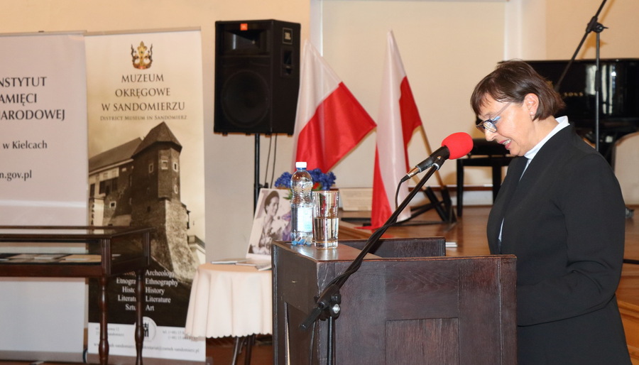 3.10.2020, spotkanie Pamięci Sandomierskich Kolumbów. Fot. Sylwia Mroczka (Muzeum Okręgowe w Sandomierzu)