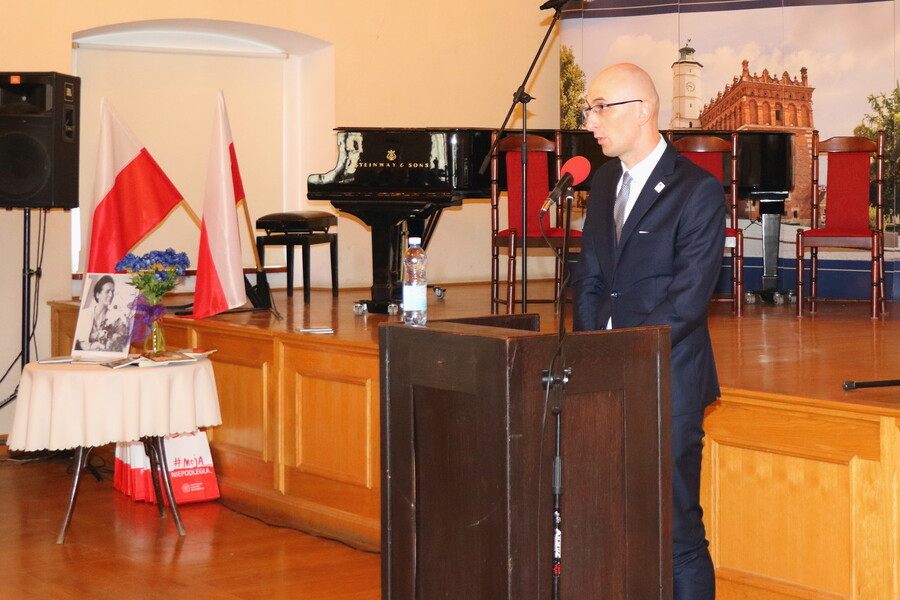 3.10.2020, spotkanie Pamięci Sandomierskich Kolumbów. Fot. Sylwia Mroczka (Muzeum Okręgowe w Sandomierzu)