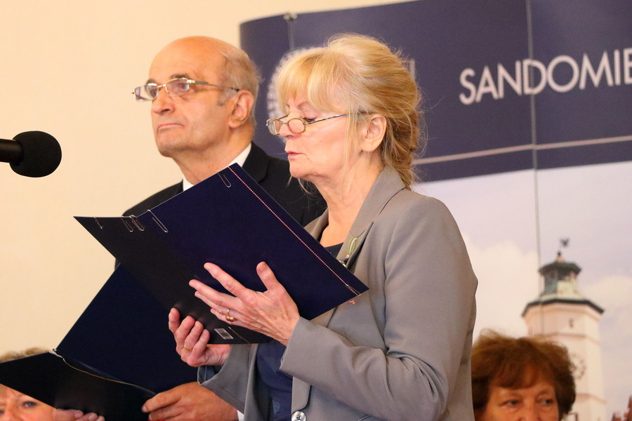 3.10.2020, spotkanie Pamięci Sandomierskich Kolumbów. Fot. Sylwia Mroczka (Muzeum Okręgowe w Sandomierzu)