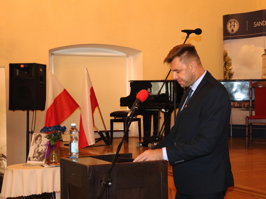 3.10.2020, spotkanie Pamięci Sandomierskich Kolumbów. Fot. Sylwia Mroczka (Muzeum Okręgowe w Sandomierzu)