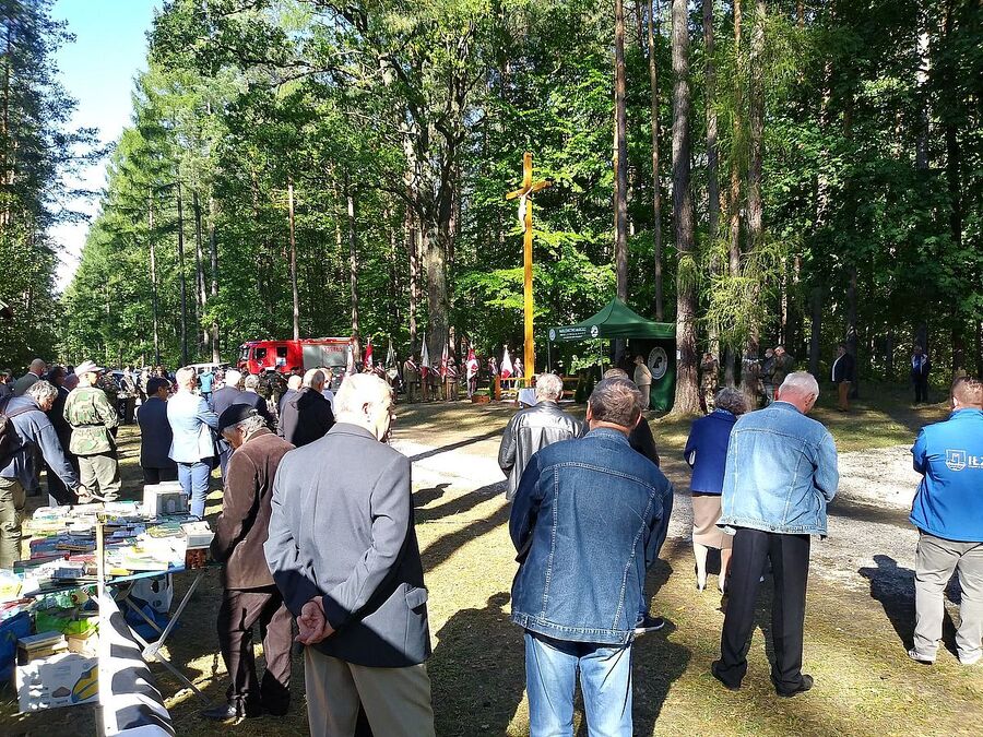 4.10.2020, uroczystości w 76. rocznicę bitwy na Piotrowym Polu. Fot. Marek Jedynak (IPN)