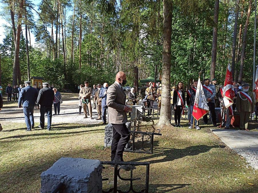 4.10.2020, uroczystości w 76. rocznicę bitwy na Piotrowym Polu. Fot. Mateusz Chlewicki