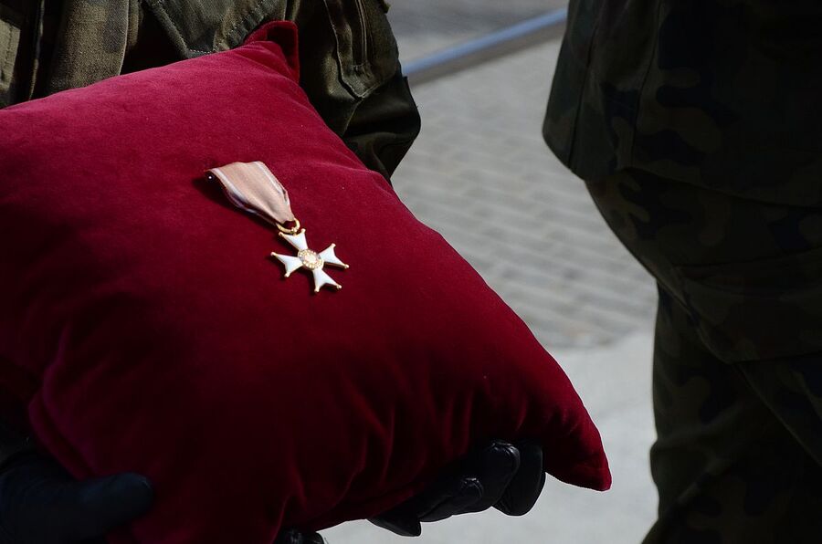 9.10.2020, pogrzeb mjr. hm. Władysława Zawiślaka. Fot. Janusz Ślęzak (IPN)