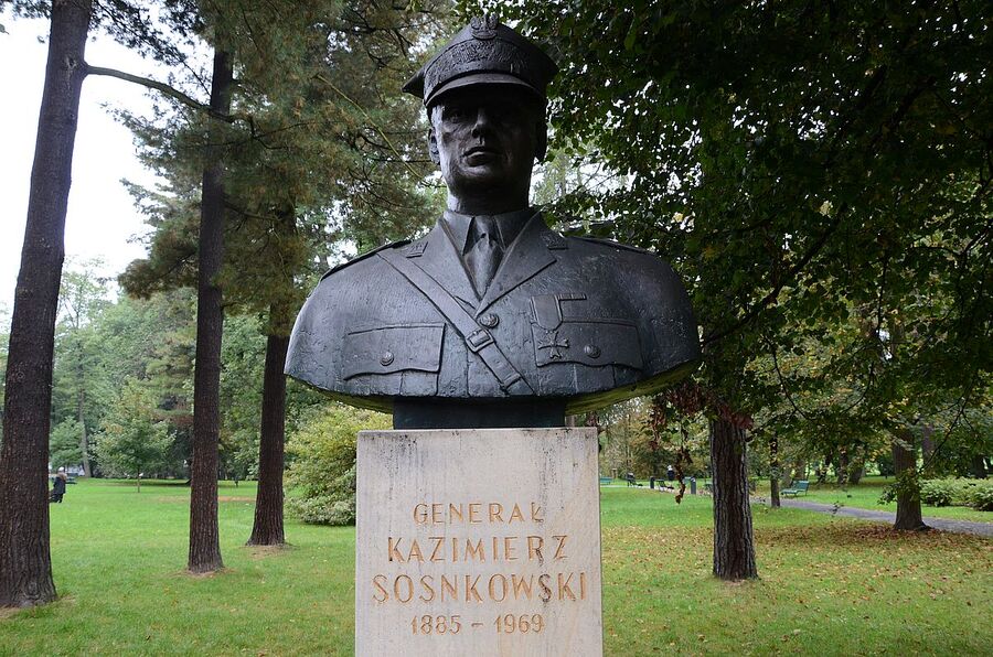 51. rocznica śmierci gen. Kazimierza Sosnkowskiego. Uroczystość w Krakowie. Fot. Janusz Ślęzak (IPN)