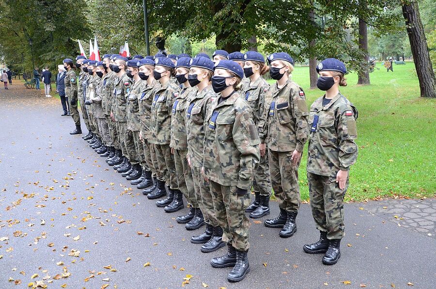 51. rocznica śmierci gen. Kazimierza Sosnkowskiego. Uroczystość w Krakowie. Fot. Janusz Ślęzak (IPN)