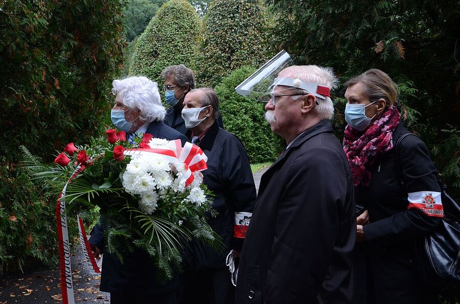Uroczystość w parku Jordana w Krakowie. Fot. Janusz Ślęzak (IPN)