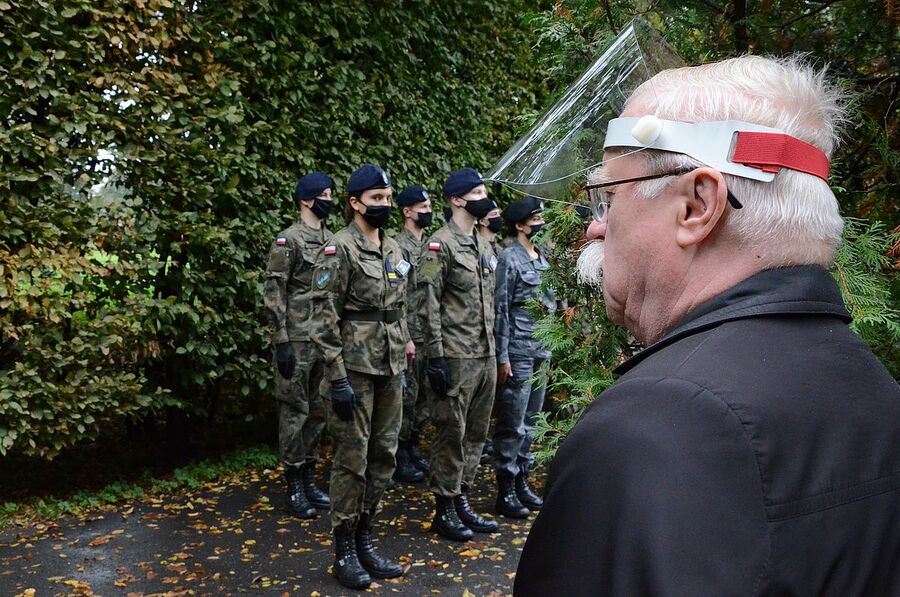 Uroczystość w parku Jordana w Krakowie. Fot. Janusz Ślęzak (IPN)