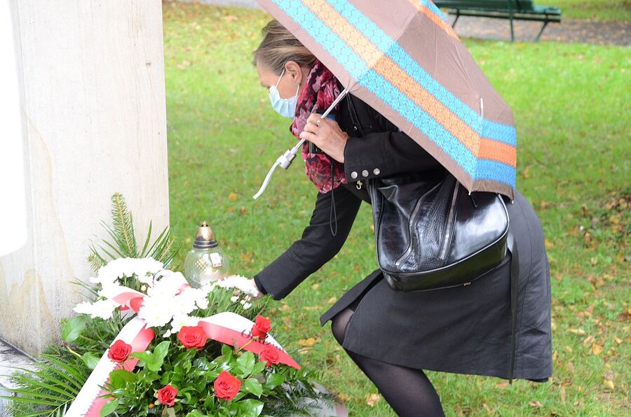 51. rocznica śmierci gen. Kazimierza Sosnkowskiego. Uroczystość w Krakowie. Fot. Janusz Ślęzak (IPN)