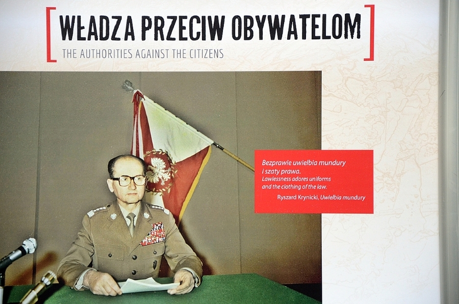 Kraków, 19.10.2020. Wystawa na Plantach o najdłuższym proteście głodowy w PRL. Fot. Janusz Ślęzak (IPN)