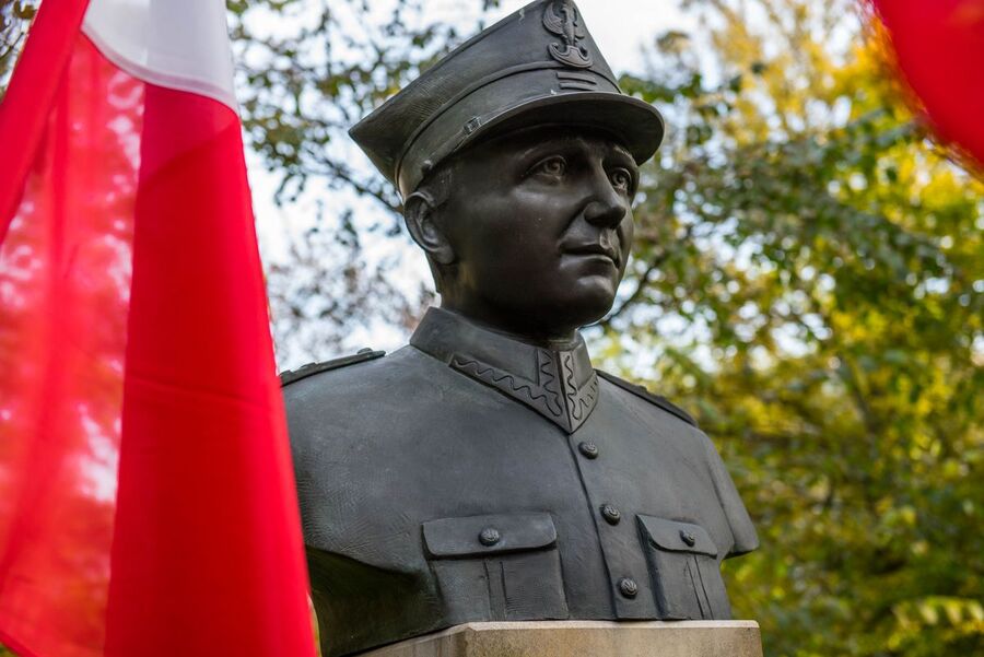 21.10.2020 w Krakowie uczczono 57. rocznicę śmierci sierżanta Józefa Franczaka „Lalusia”. Fot. Agnieszka Masłowska (IPN)