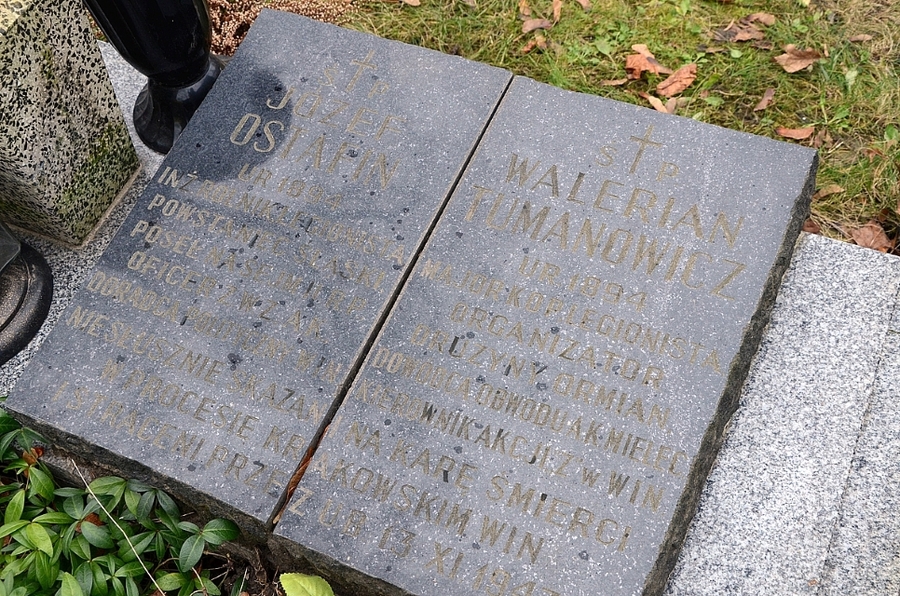 13.11.2020, cmentarz Rakowicki w Krakowie. Małopolski Dzień Pamięci Żołnierzy Niezłomnych – Wyklętych. Fot. Janusz Ślęzak (IPN)