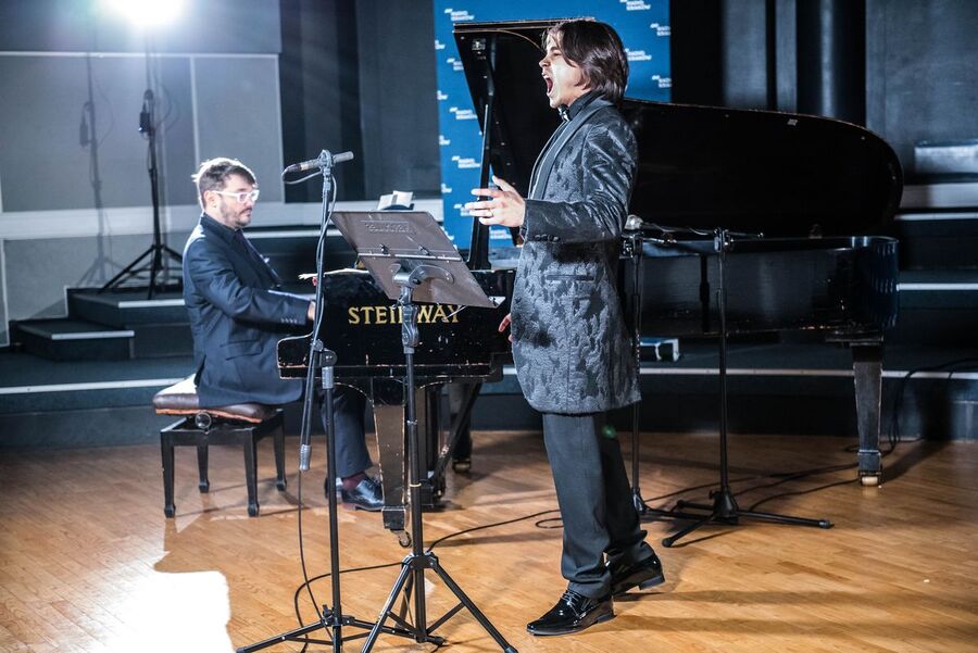 14.11.2020. Koncert on-line „Pieśń walki i tęsknoty”. Fot. Agnieszka Masłowska (IPN)