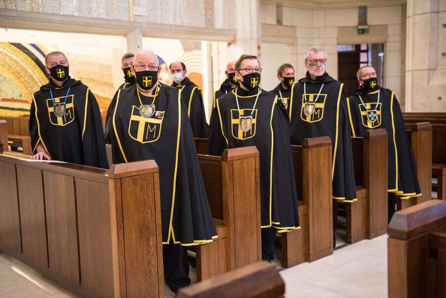 15.11.2020. VII Krakowskie Zaduszki za Żołnierzy Wyklętych-Niezłomnych. Fot. Agnieszka Masłowska (IPN)