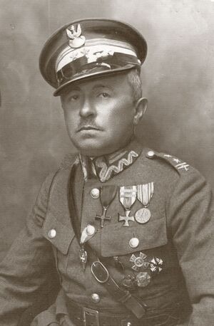 ppłk Jan Dunin-Brzeziński przed 1935 r. Fot. NAC