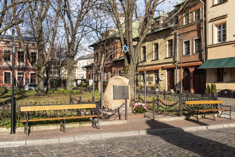 Krakowski IPN uczcił pamięć działaczy „Żegoty” i ofiar Holokaustu fot. Agnieszka Masłowska